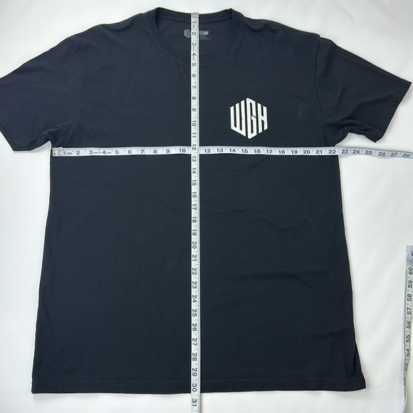 WGH We Go Home Black T.  “Pressure is a Privilege” X-Large. - Picture 5 of 6